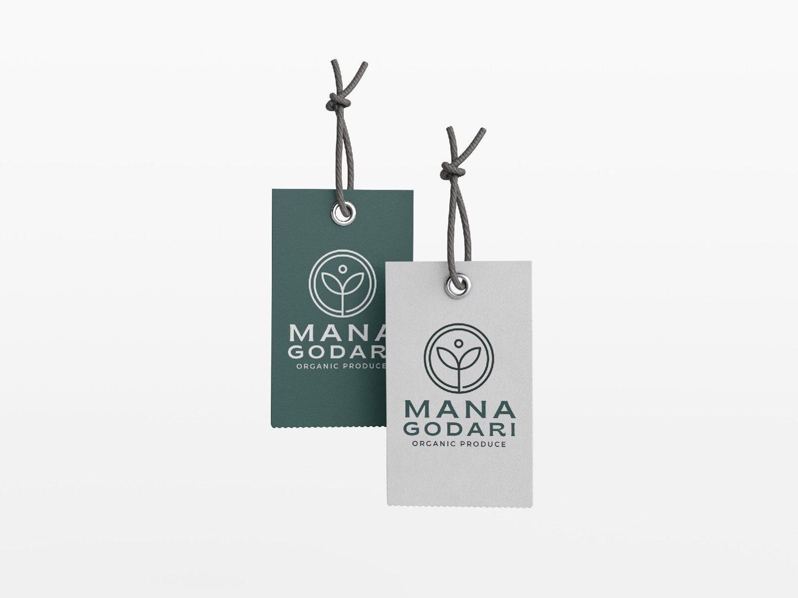 Mana Godari product hang tags