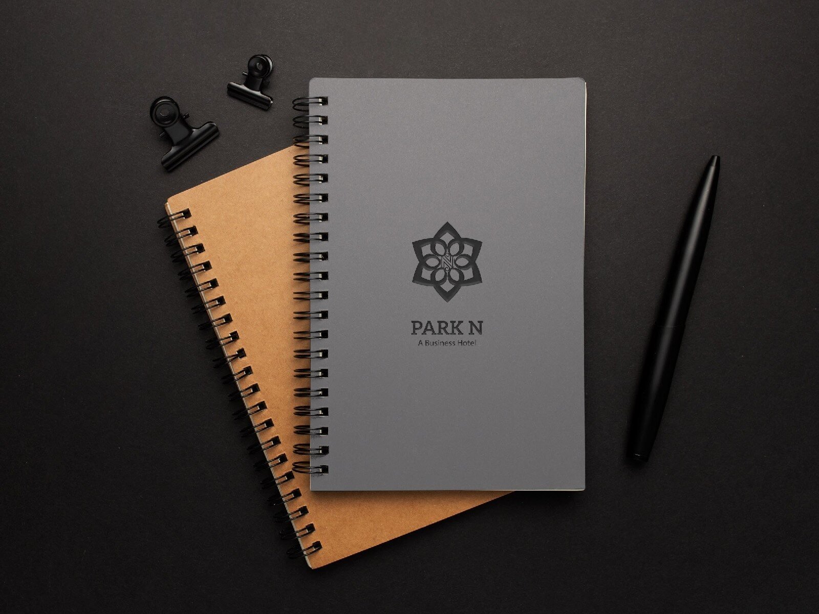 Park N hotel branded notebook